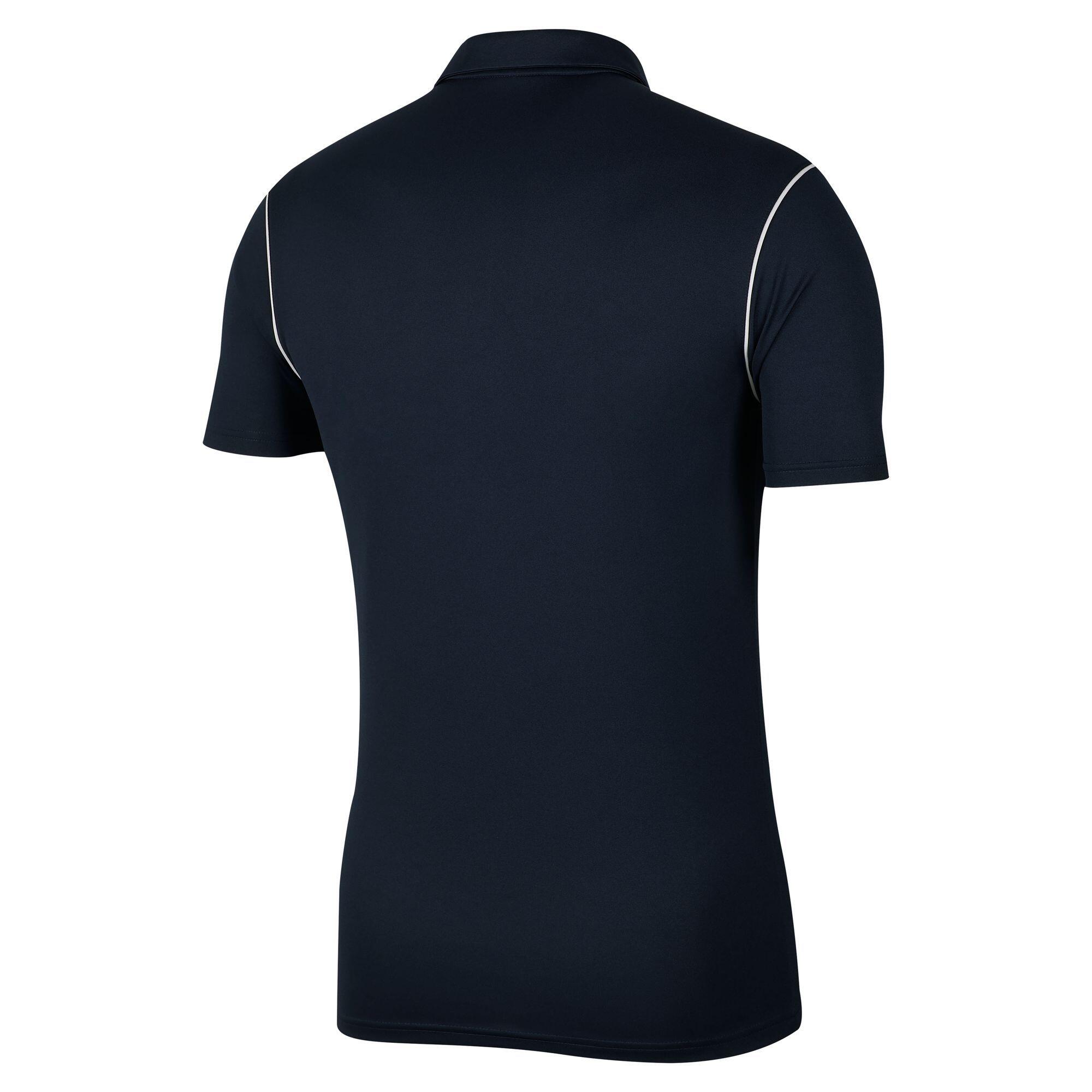Polo tecnica uomo nike blu 3/4