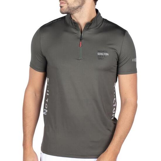 T-shirt col zippé DEPT homme