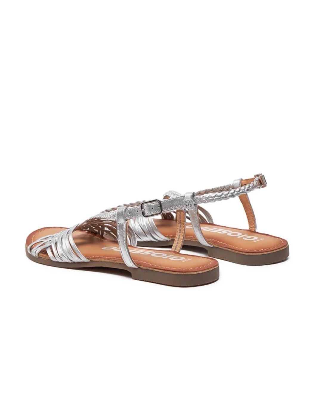 Sandalias para Mujer Gioseppo  Plateado 5/5