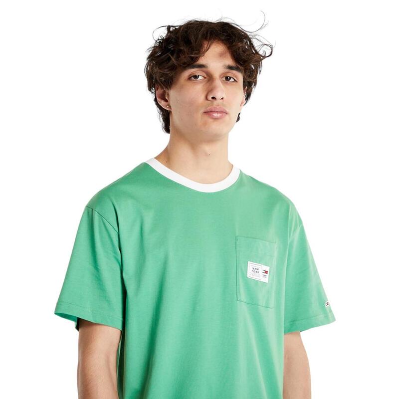 Camisetas para Hombre Tommy hilfiger  Verde