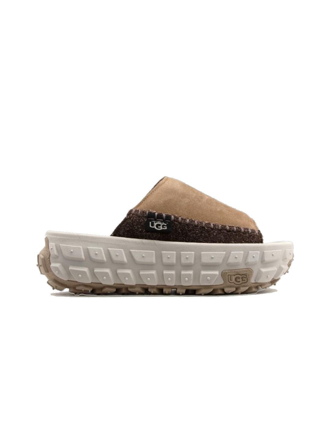 Sandalias para Mujer Ugg Venture daze slide Marrón 1/4