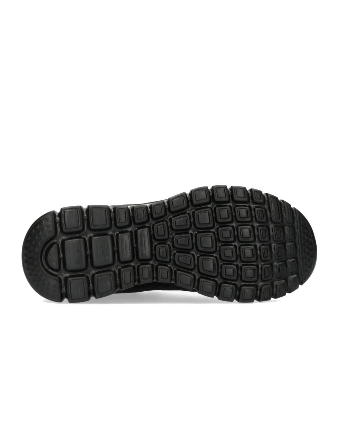 Chaussures Lifestyle Skechers Gracefulget Connected Noir/Rose Gold Femme 5/6