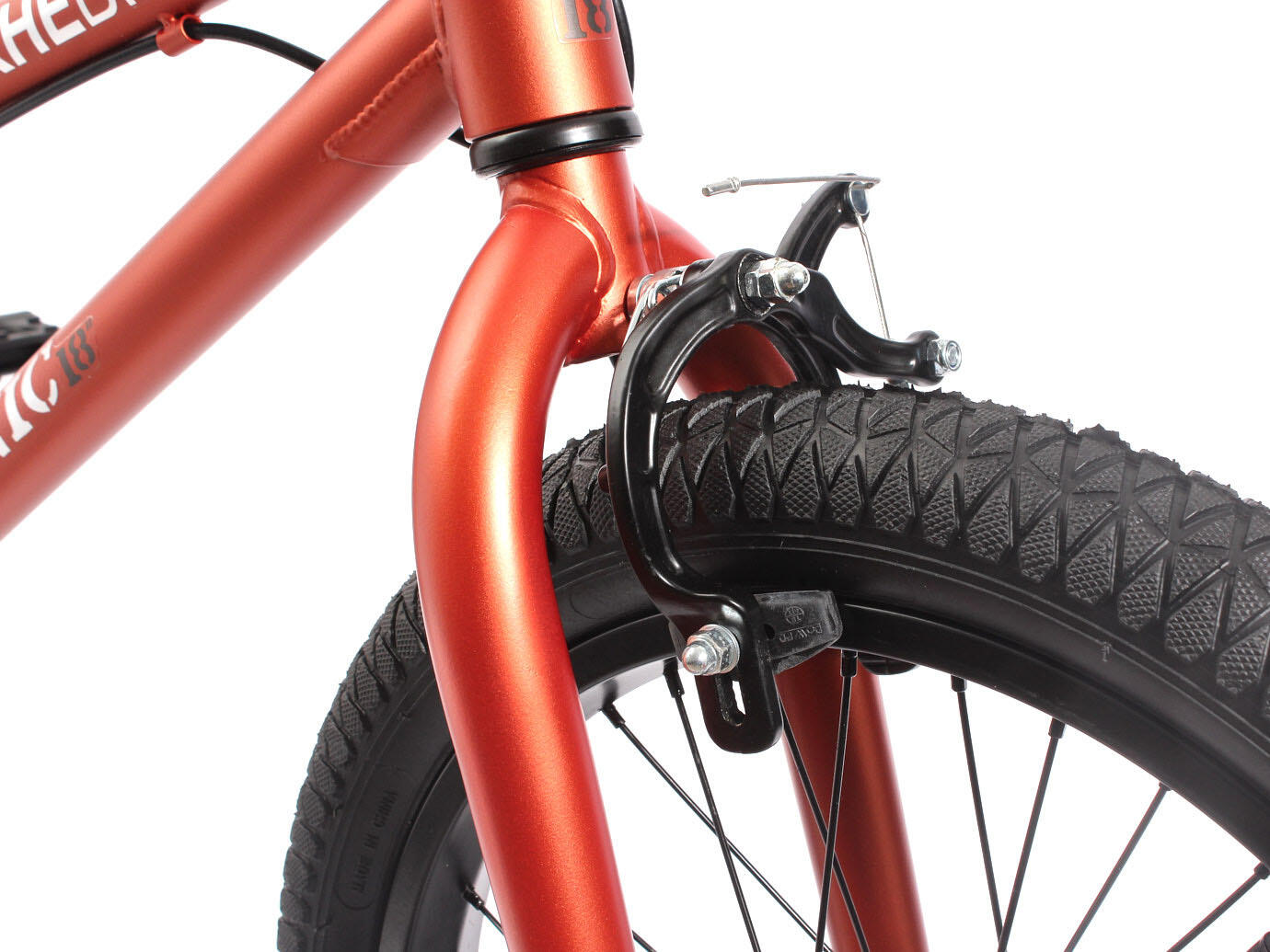 BMX fiets Arsenic kinbderen koper 11,1kg 18 inch KHEbikes 6/7