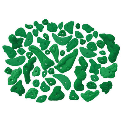 Klettergriff-Set Sport Mit Befestigungsmaterial für Indoor-Kletterwand
