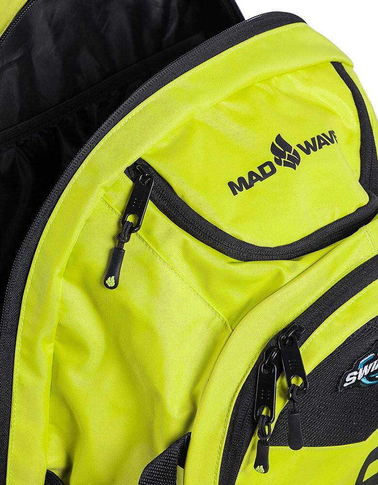 Mochila para piscina y natación LANE Amarillo Verdoso 4/5