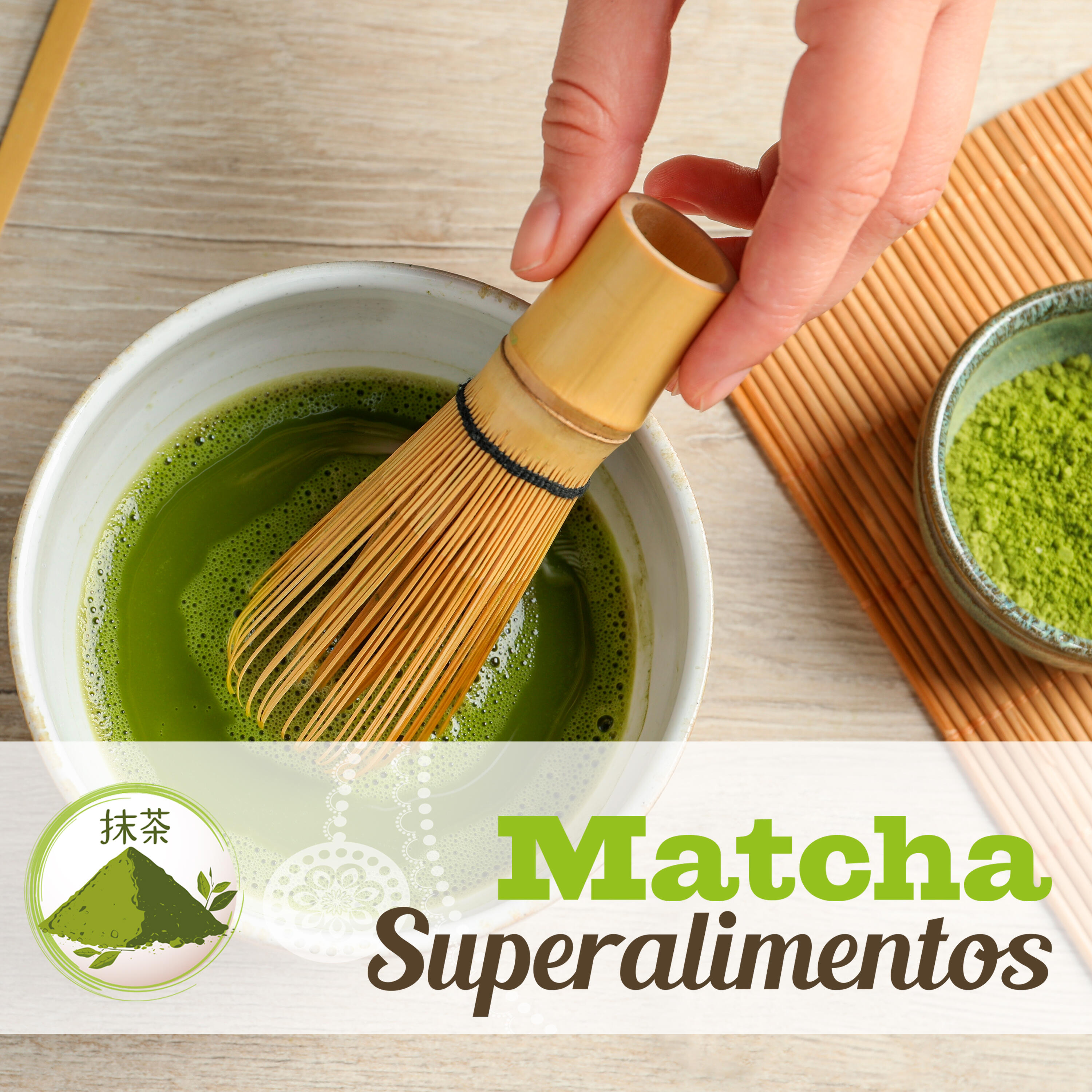 Te Matcha en polvo BIO - Superalimento Ecológico - 70Gr - DRASANVI 3/6