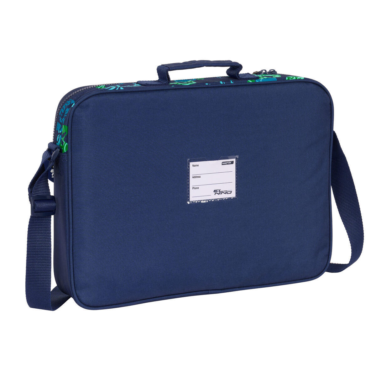 Cartera Escolar El Niño Glassy Azul marino 3/3