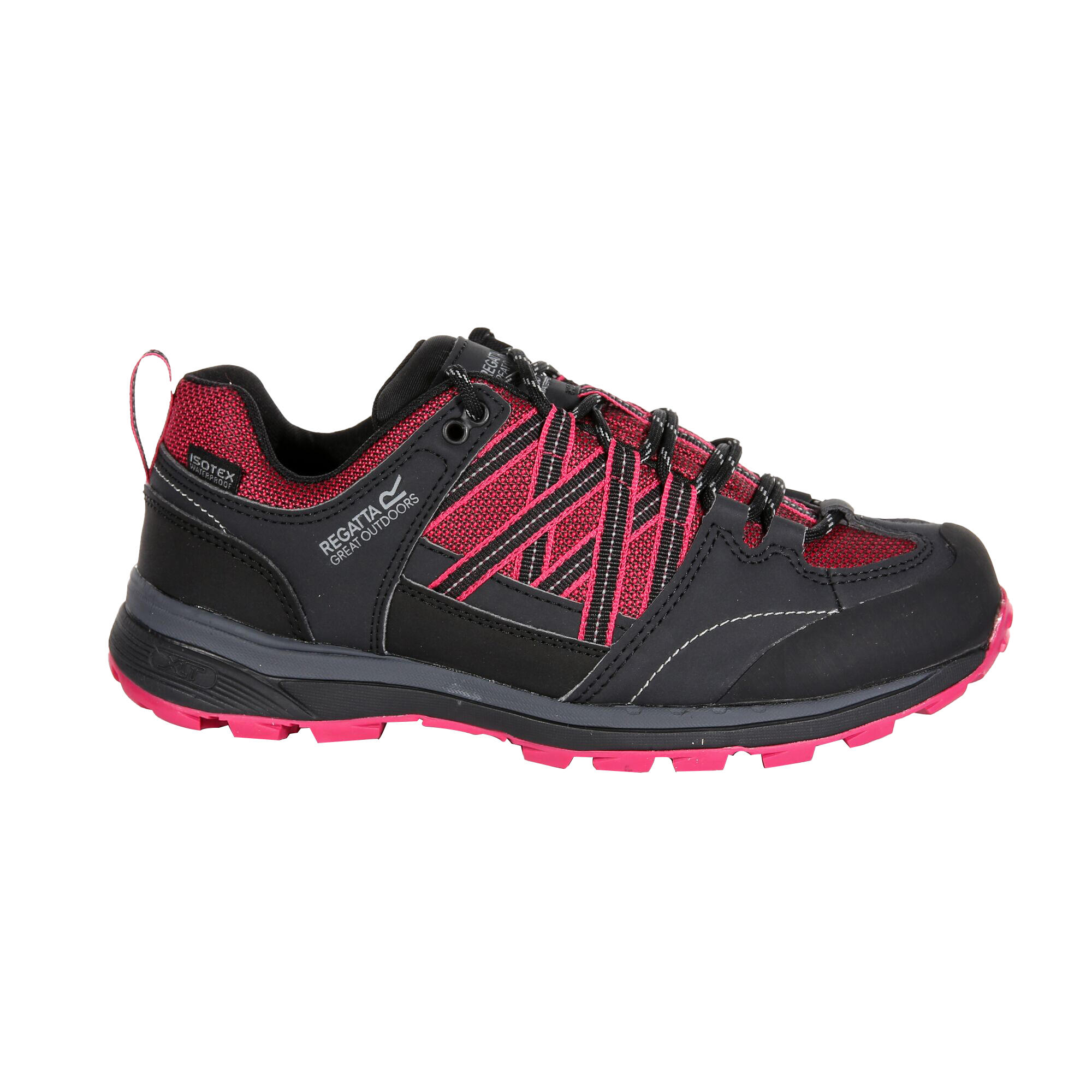 Womens/Ladies Samaris Low II Hiking Boots (Dark Cerise/Ash) 3/5