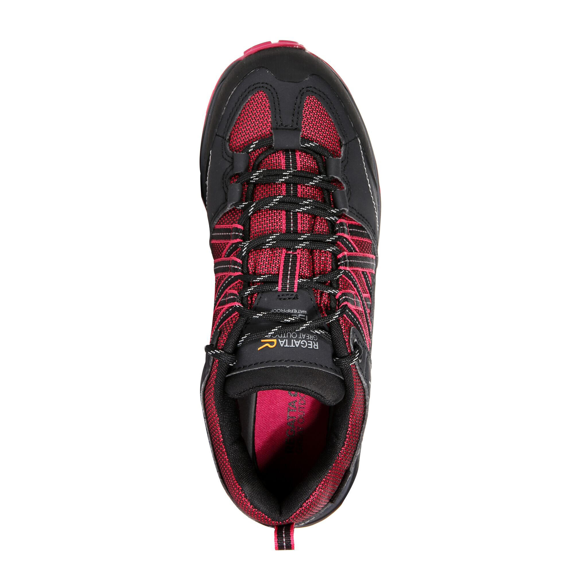 Womens/Ladies Samaris Low II Hiking Boots (Dark Cerise/Ash) 4/5