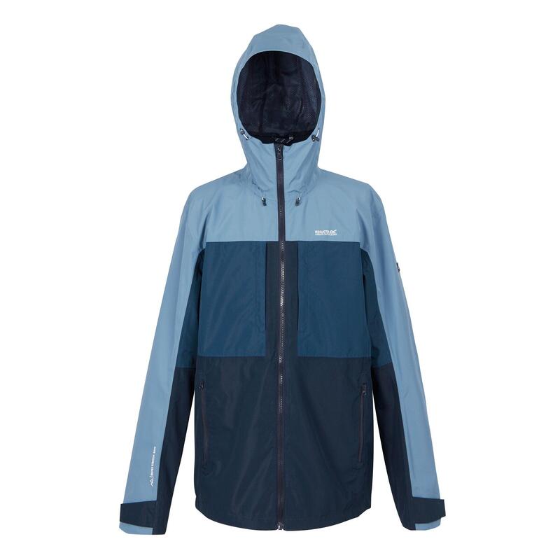 Chaqueta Impermeable Maland para Hombre Azul Coronet, Vaquero Luz de Luna