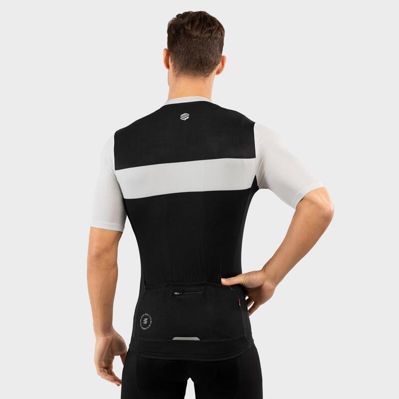 Herren Radsport ultraleichtes radtrikot für M3 Rostock SIROKO Schwarz