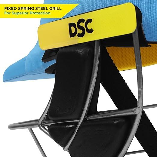 DSC Avenger PRO Premium Cricket-Helm | Schwarz | Für Männer & Jungen 5/7