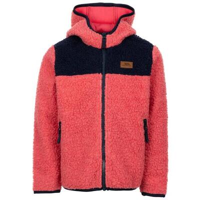 Kinder/kids lindenn fleece jas (aardbei)