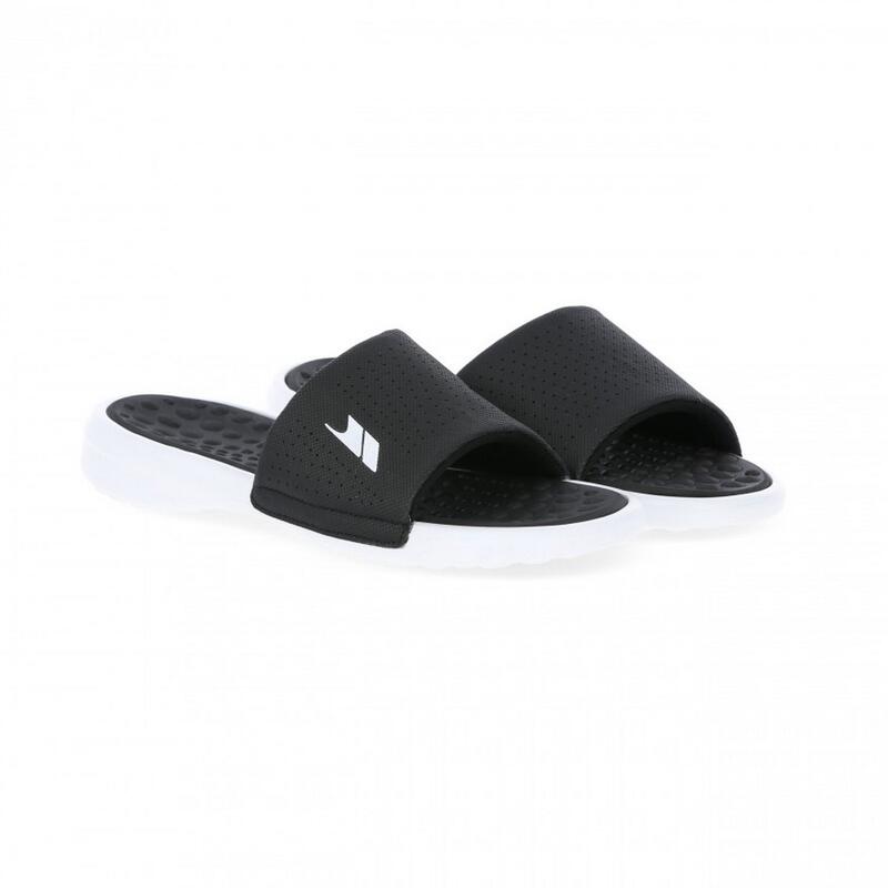 Claquettes rembourrées SLIDE Homme (Noir/blanc)