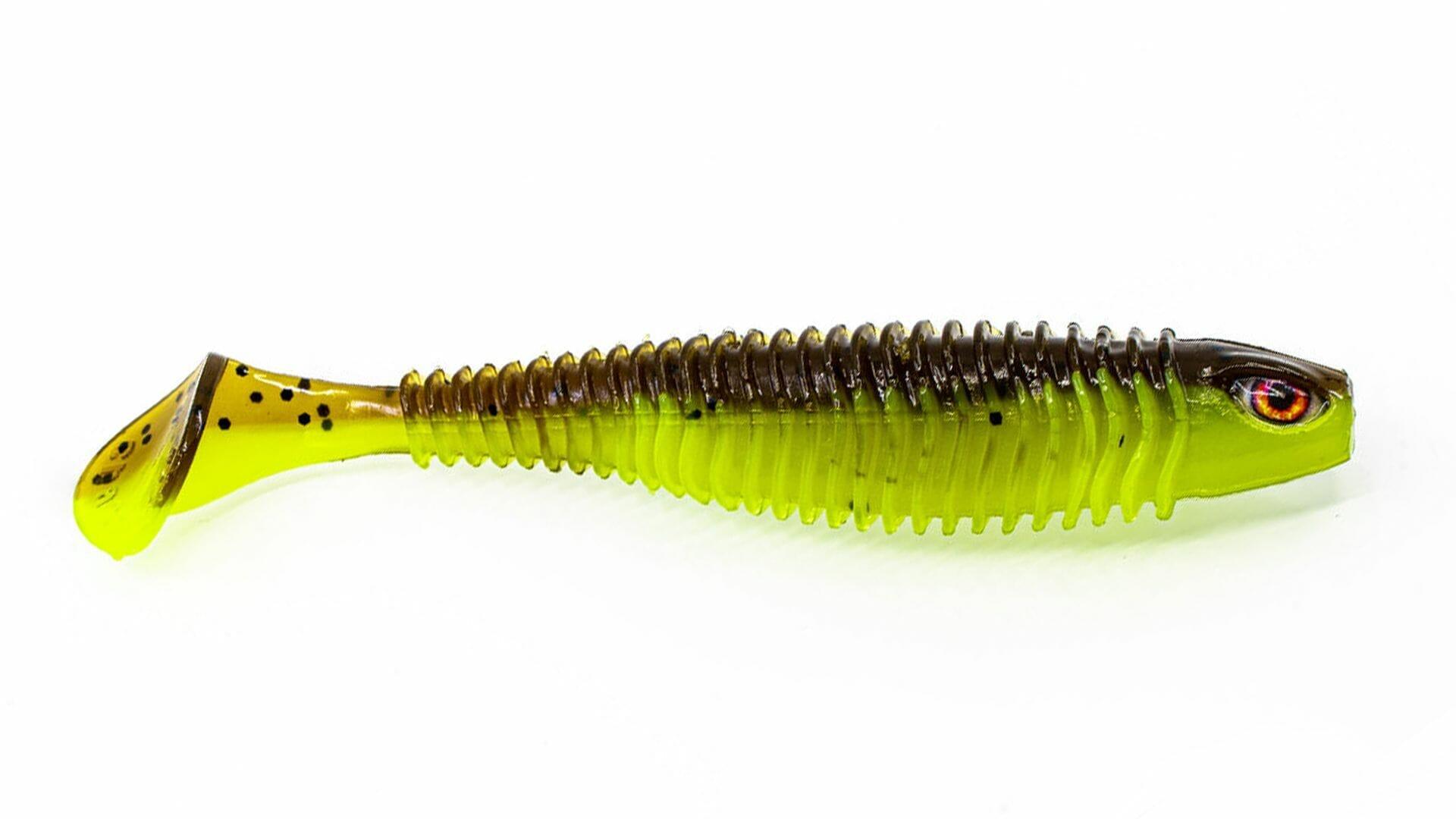 fluoreszierendes Neongelb / braun