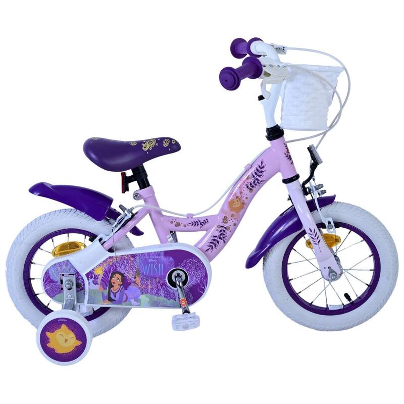 VOLARE BICYCLES Kinderfahrrad Disney Wish 12 Zoll, ohne Rücktrittbremse