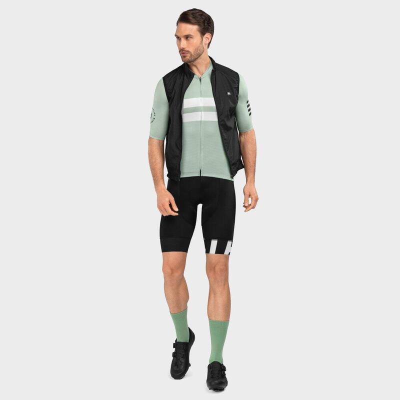 Maglia da ciclismo ultraleggera da uomo M3 Mustair SIROKO Verde Cenere