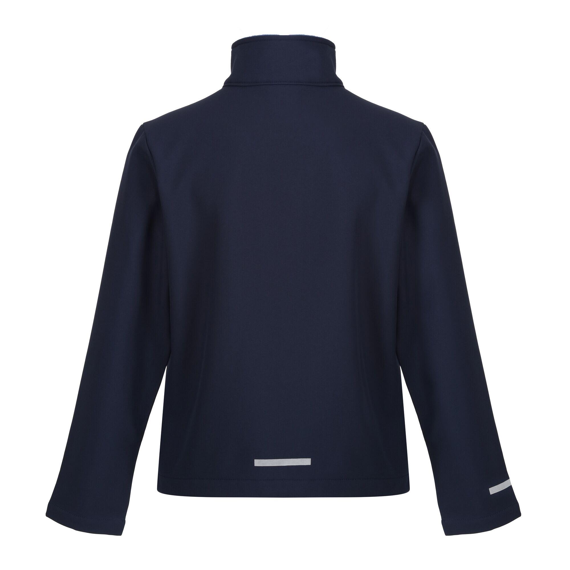 Casaco Soft Shell 2 Camadas Criança (Vermelho Clássico / Preto) 3/4