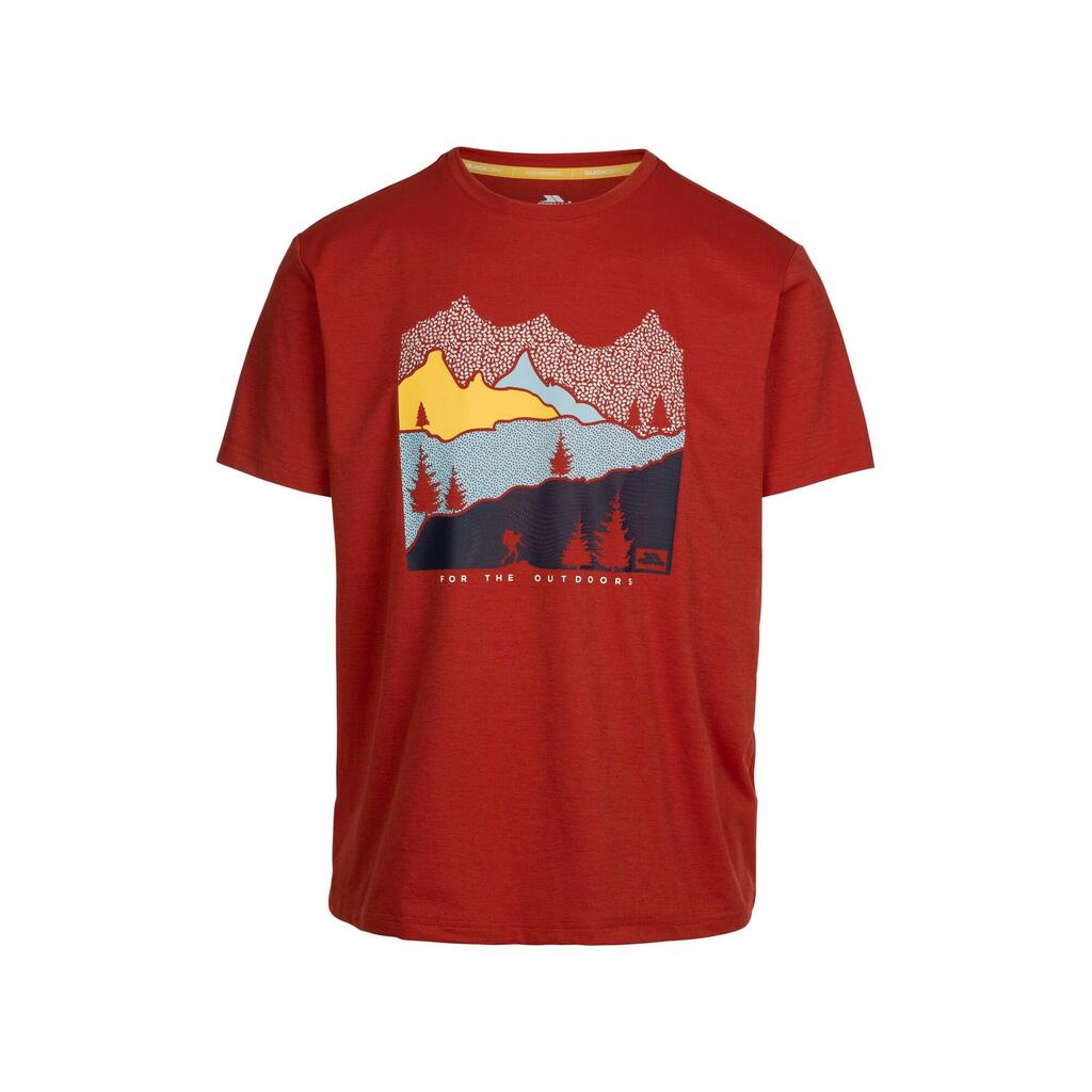 Mens Danub TP75 Round Neck TShirt (Salsa)