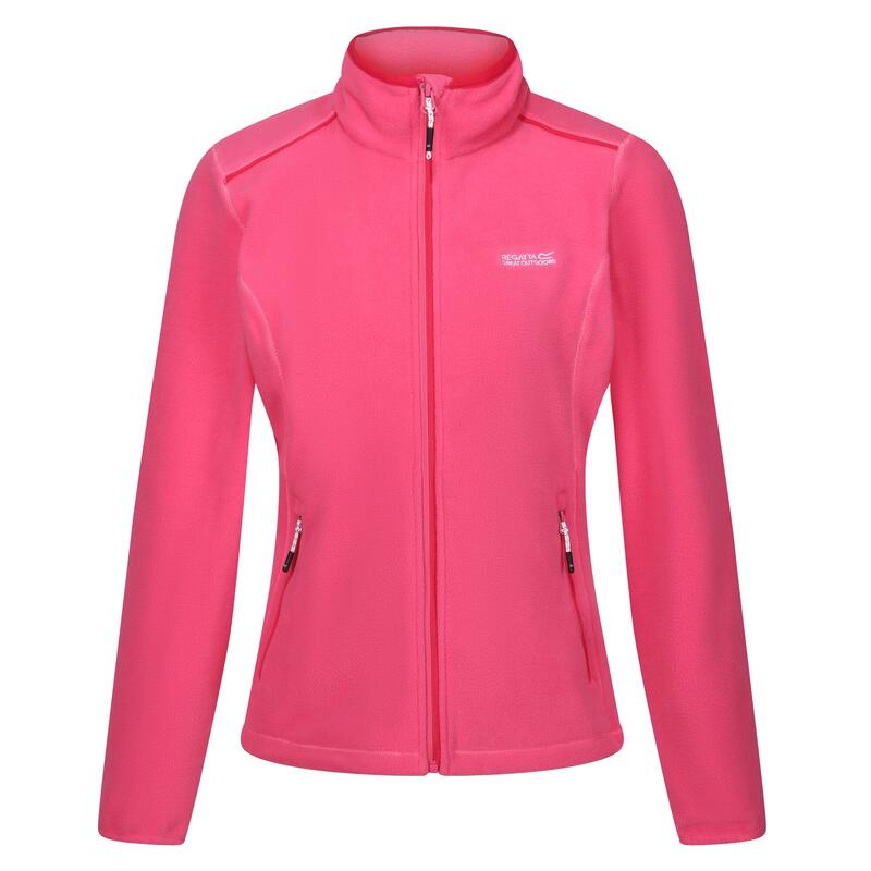 Forro Polar Floreo IV para Mujer Rosa Flamenco, Poción Rosa