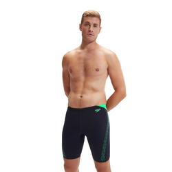 Maillot de bain Speedo HyperBoom Splice Jammer - Noir / Jaune - UK Taille 28