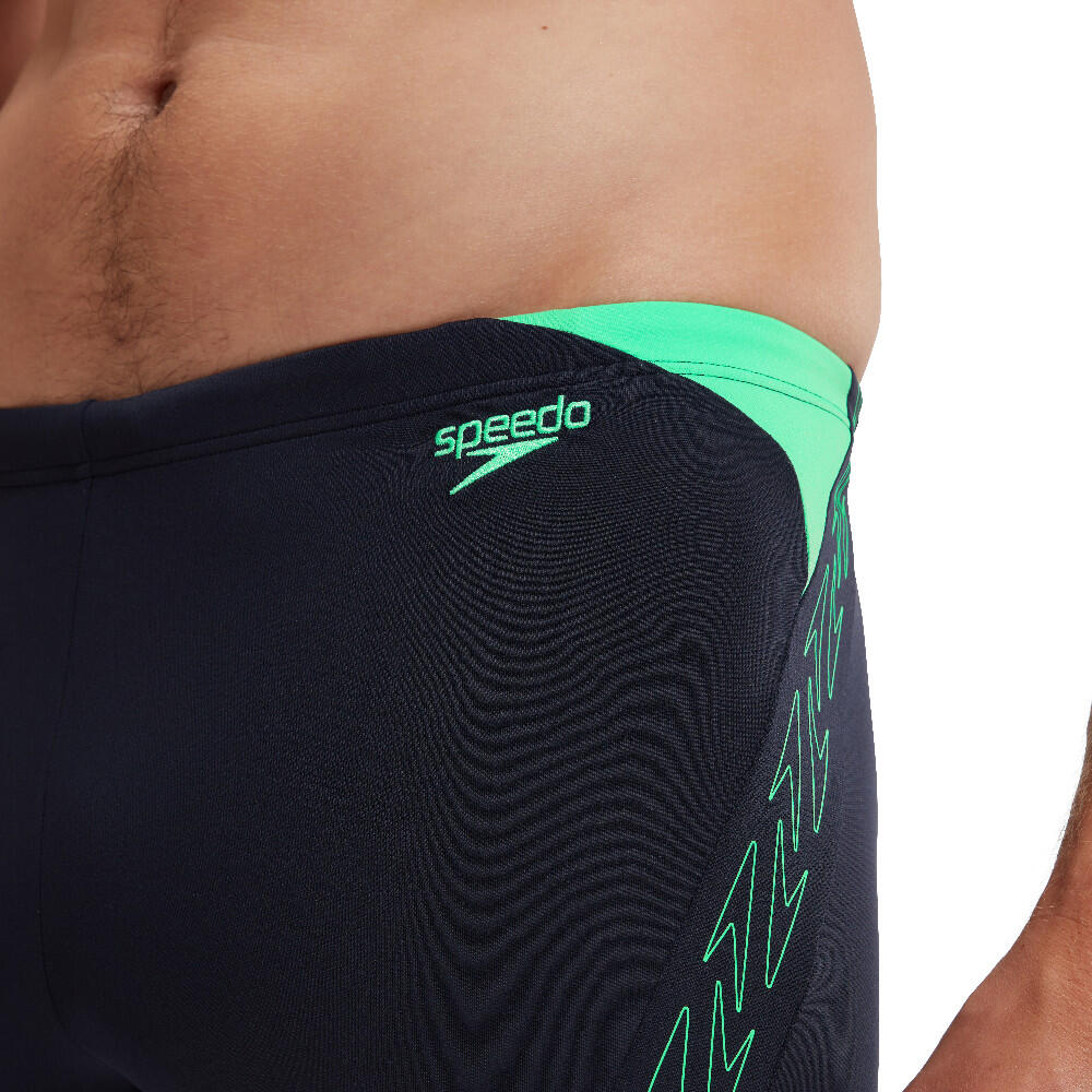 Speedo HyperBoom Splice Jammer - Blu navy / Verde - Taglia 40 2/7