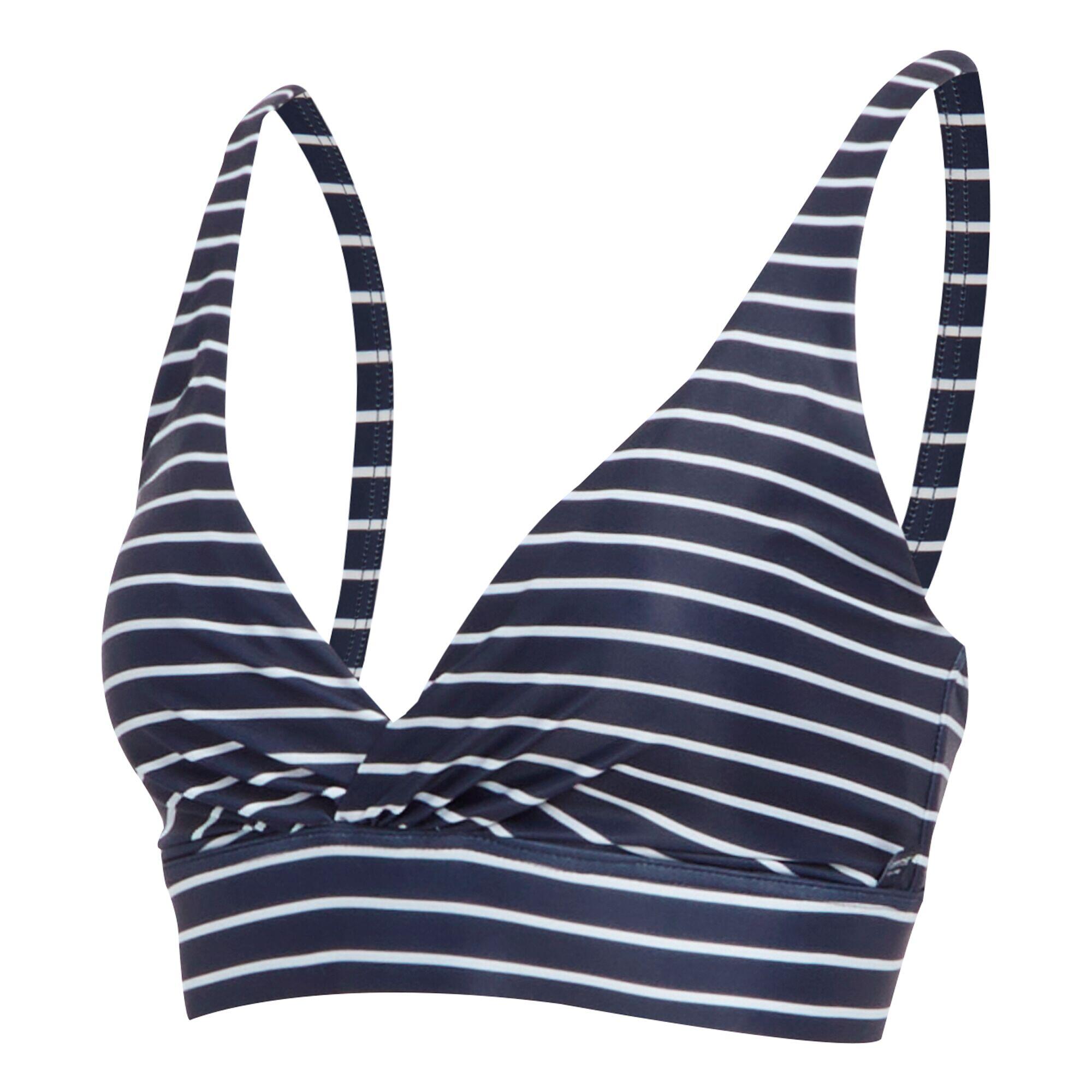 Haut De Maillot De Bain PALOMA Femme (Bleu Marine / Blanc) 3/4