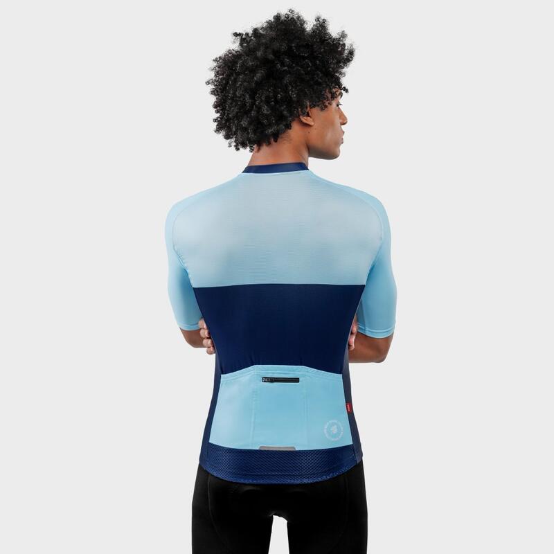 Herren Radsport kurzärmeliges radtrikot für M2 Teide SIROKO Marineblau