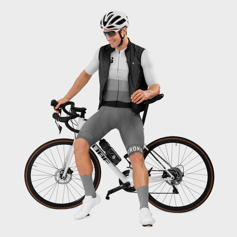 Herren Radsport kurzärmeliges radtrikot für M2 Roscoff SIROKO Grau