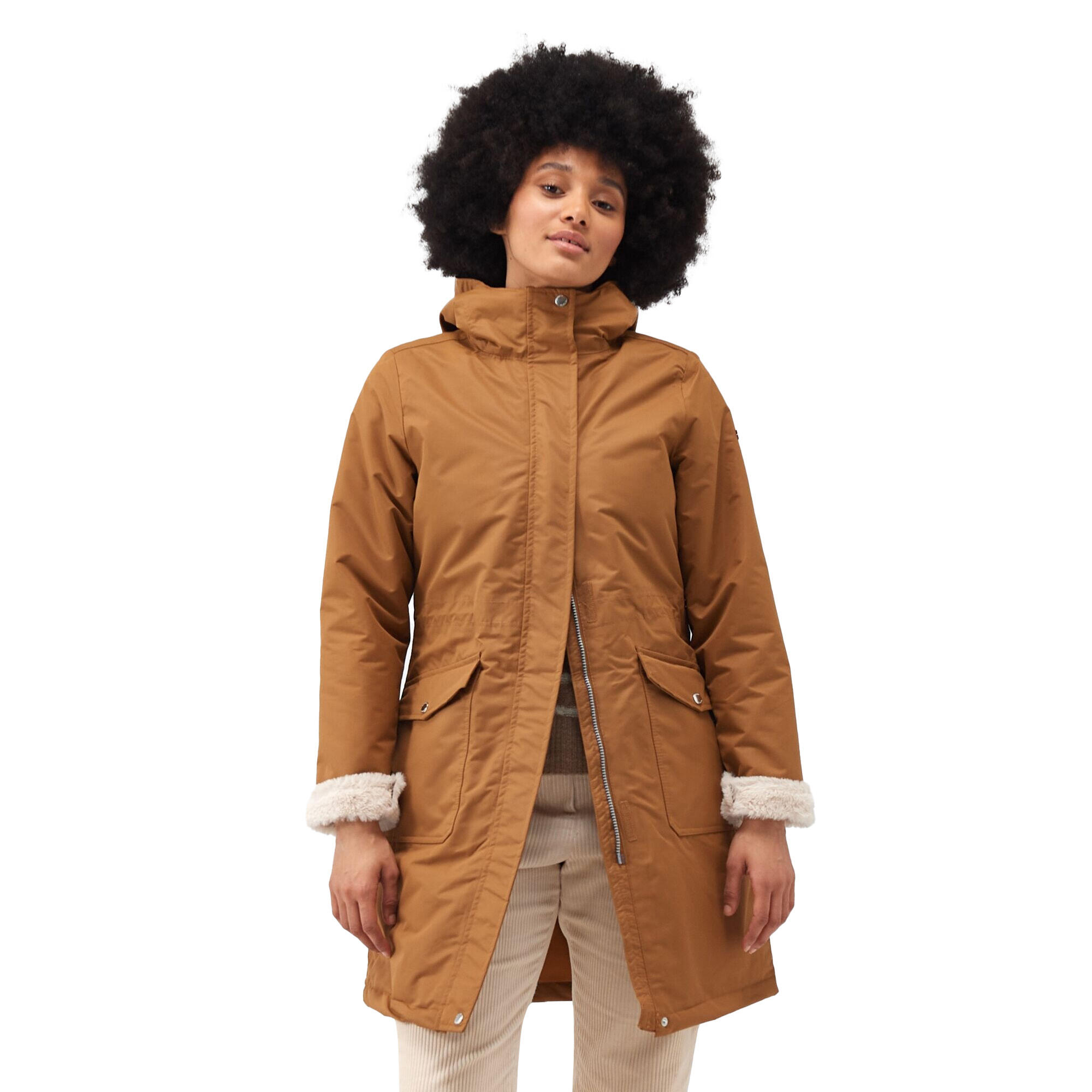Parka ROMINE Femme (Caoutchouc / Beige Clair) 4/5