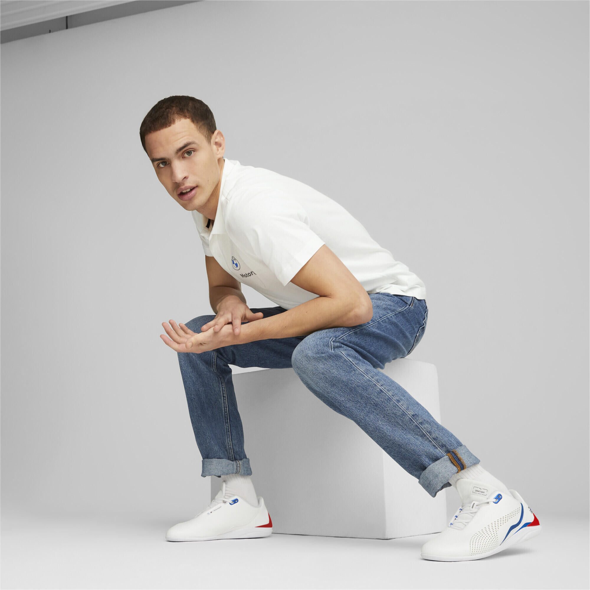 Baskets Homme Baskets Puma DRIFT CAT 10 Blanc Blanc Puma 4/7