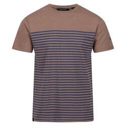 Tshirt SHOREBAY Homme (Marron / Gris foncé)