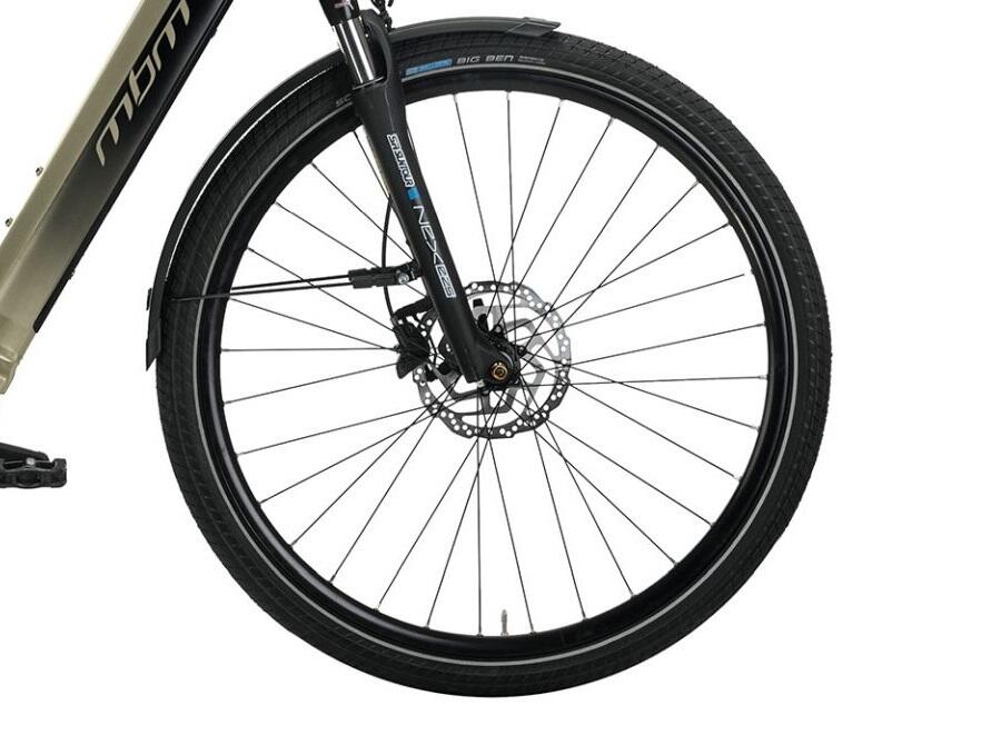 Elektro-Trekkingbike 28 Zoll EREBUS PRO, matt sand 5/5