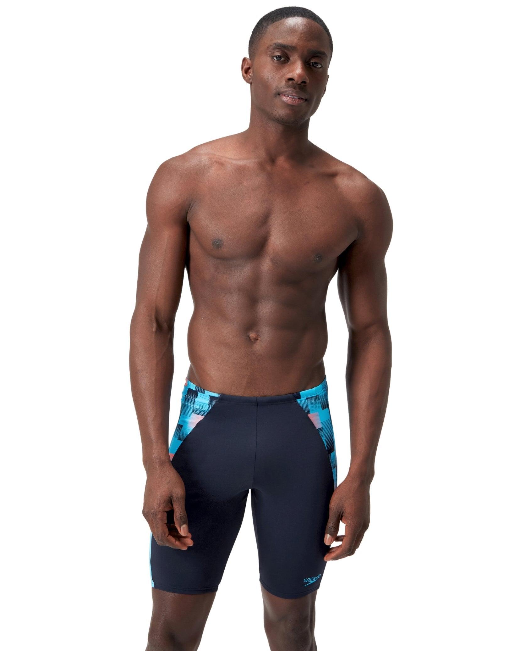 Speedo Endurance+ Max Splice Swim Jammer - Navy/Blue 1/5