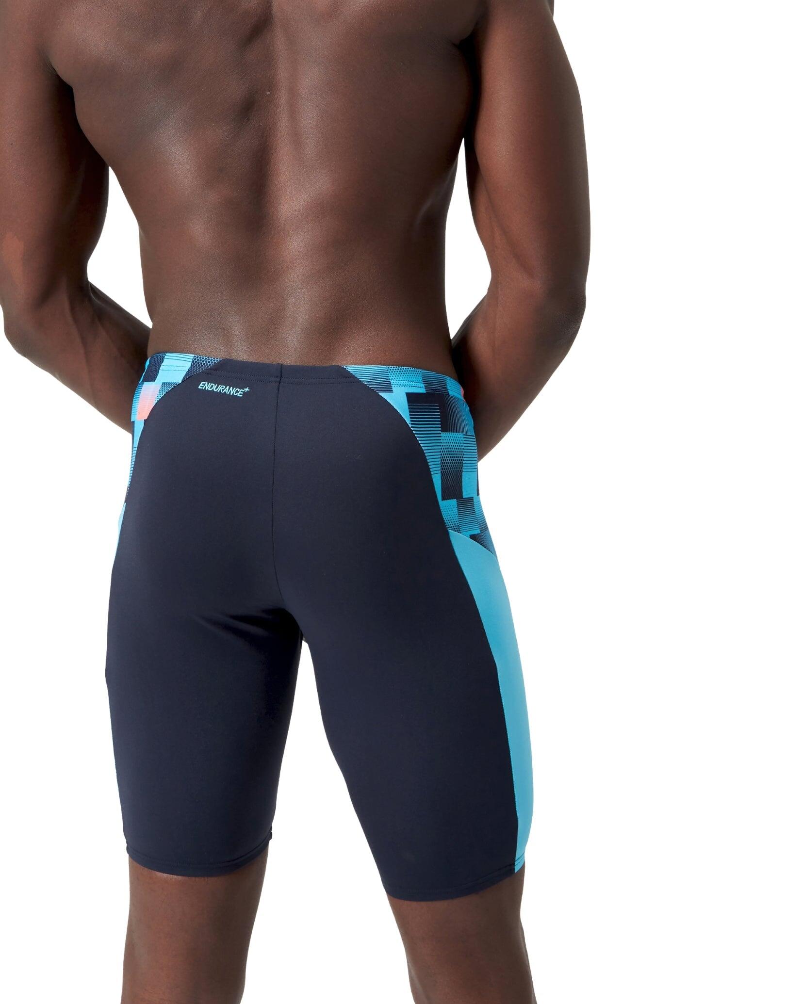 Speedo Endurance+ Max Splice Swim Jammer - Navy/Blue 2/5