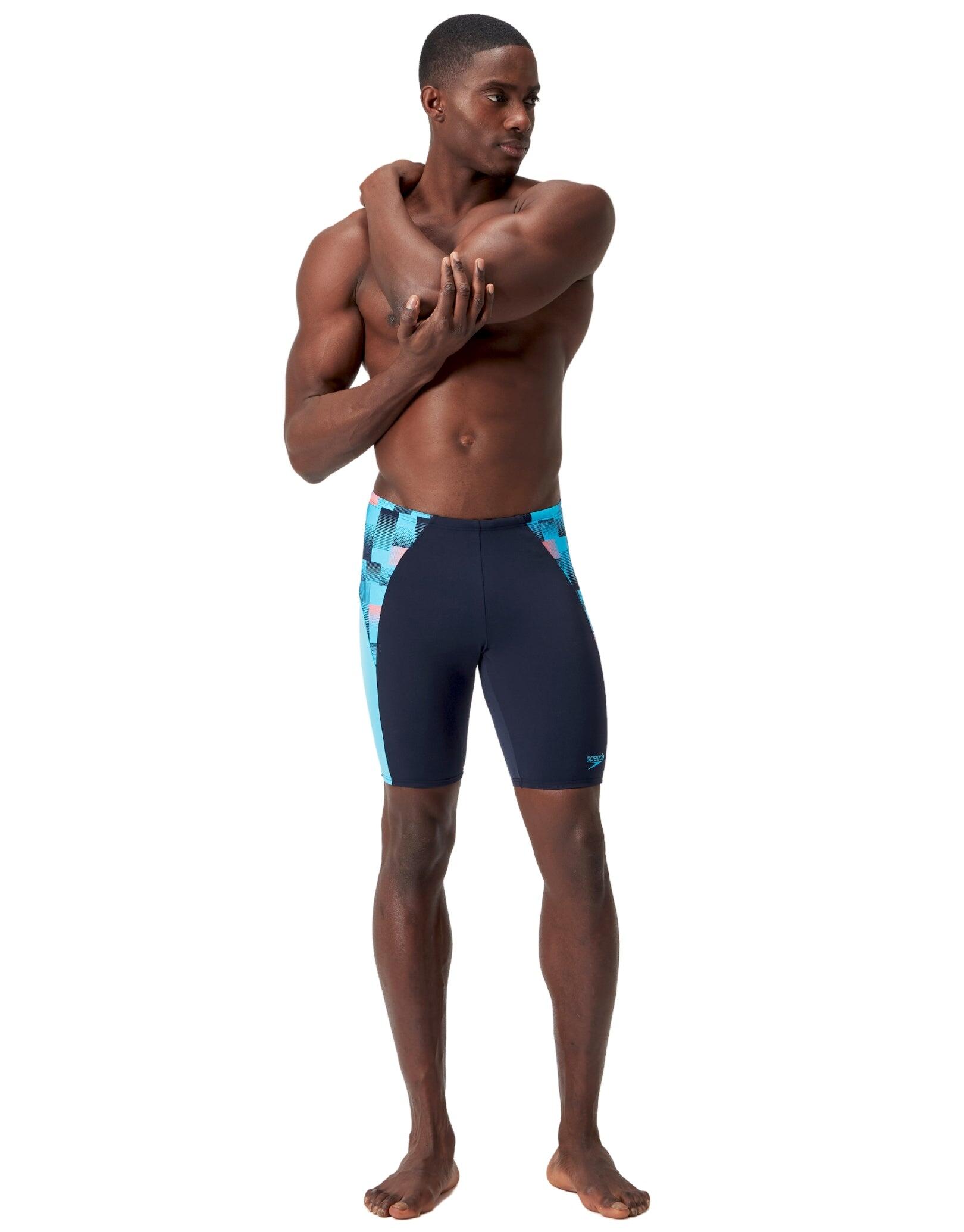 Speedo Endurance+ Max Splice Swim Jammer - Navy/Blue 5/5