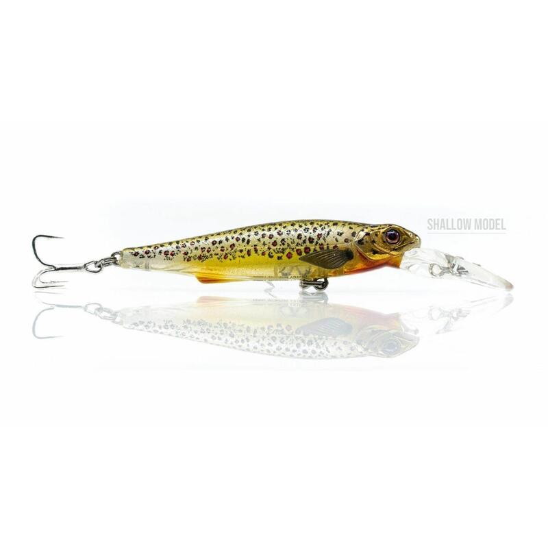 Gutsy Minnow 6cm - SHALLOW - 11 Brown Trout