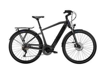 Elektrische trekkingfiets 28 inch erebus pro, zwart