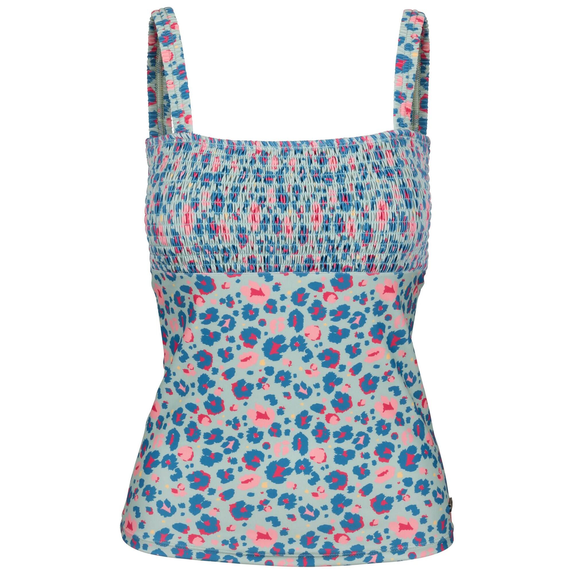 Women's ANNABEL Swim Top (Light Blue)