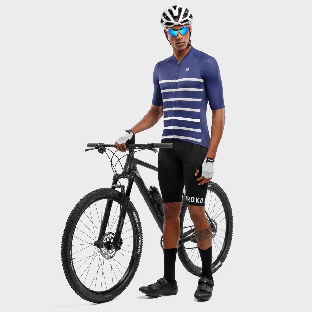 Maglia da ciclismo ultraleggera M3 Peyresourde Uomo Viola