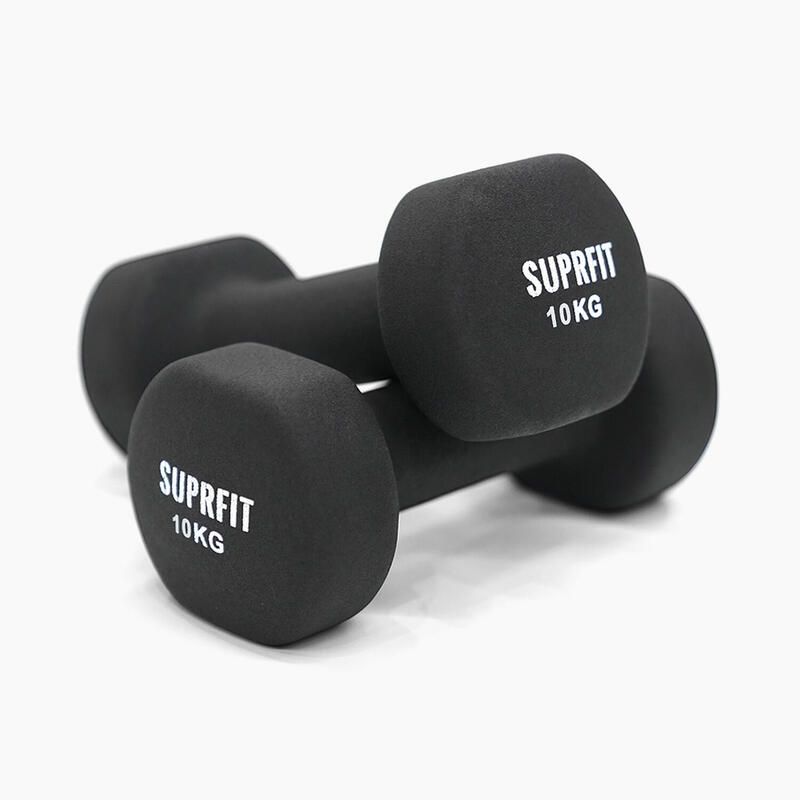 Suprfit haltères de gymnastique en vinyle (couple)