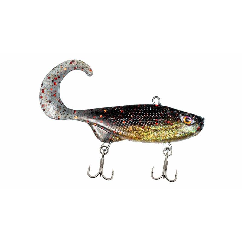 Leurre Souple -  Curly Vibe HEAVY - 8.5cm / 23g - 03 Blood Gold