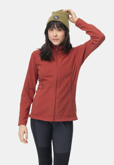 Fleece-Jacke Finnsnes rot