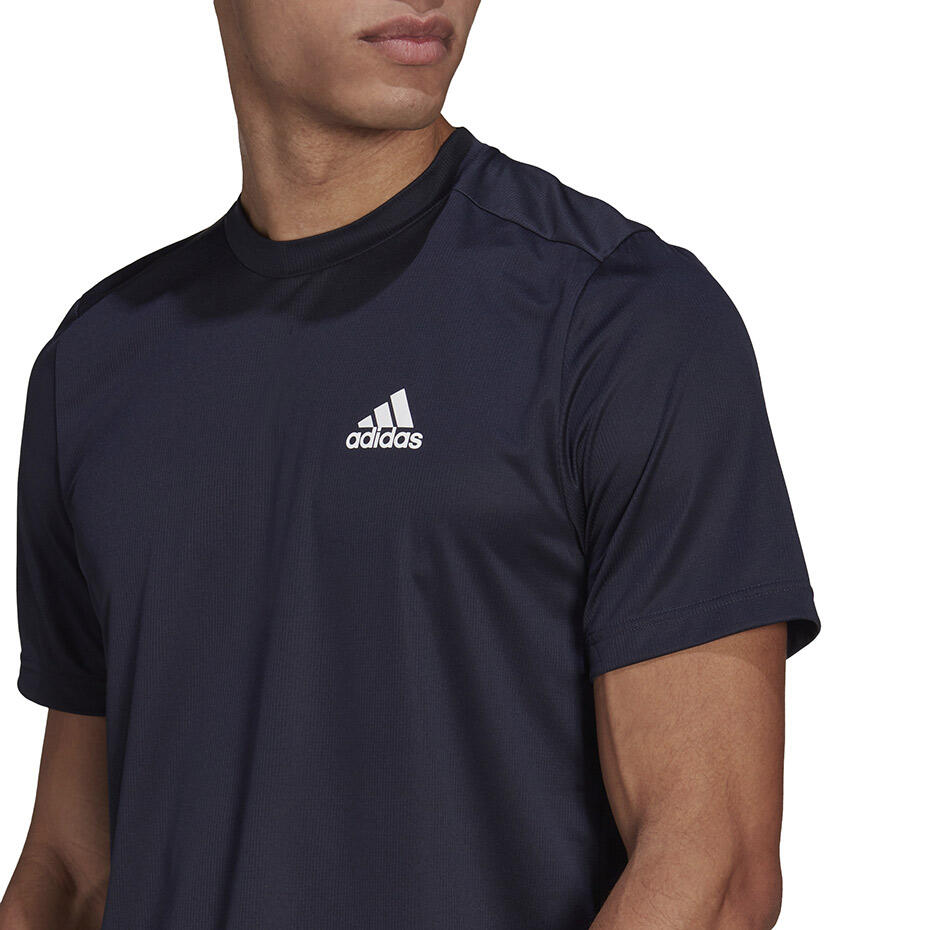 T-Shirt adidas Aeroready Designed To Move, Azul, Homens 6/6