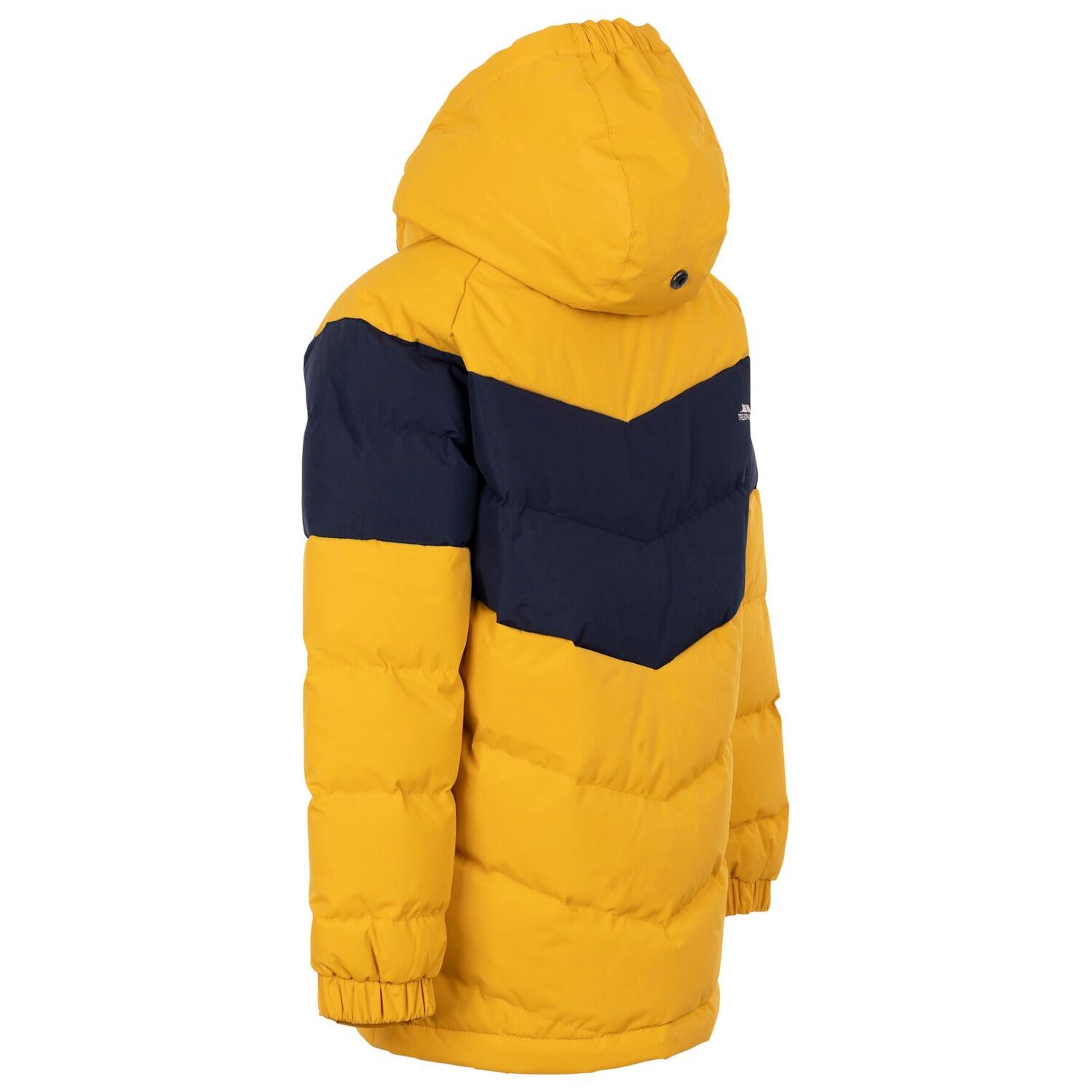 Children's ALDERY quilted jacket (Dark yellow)