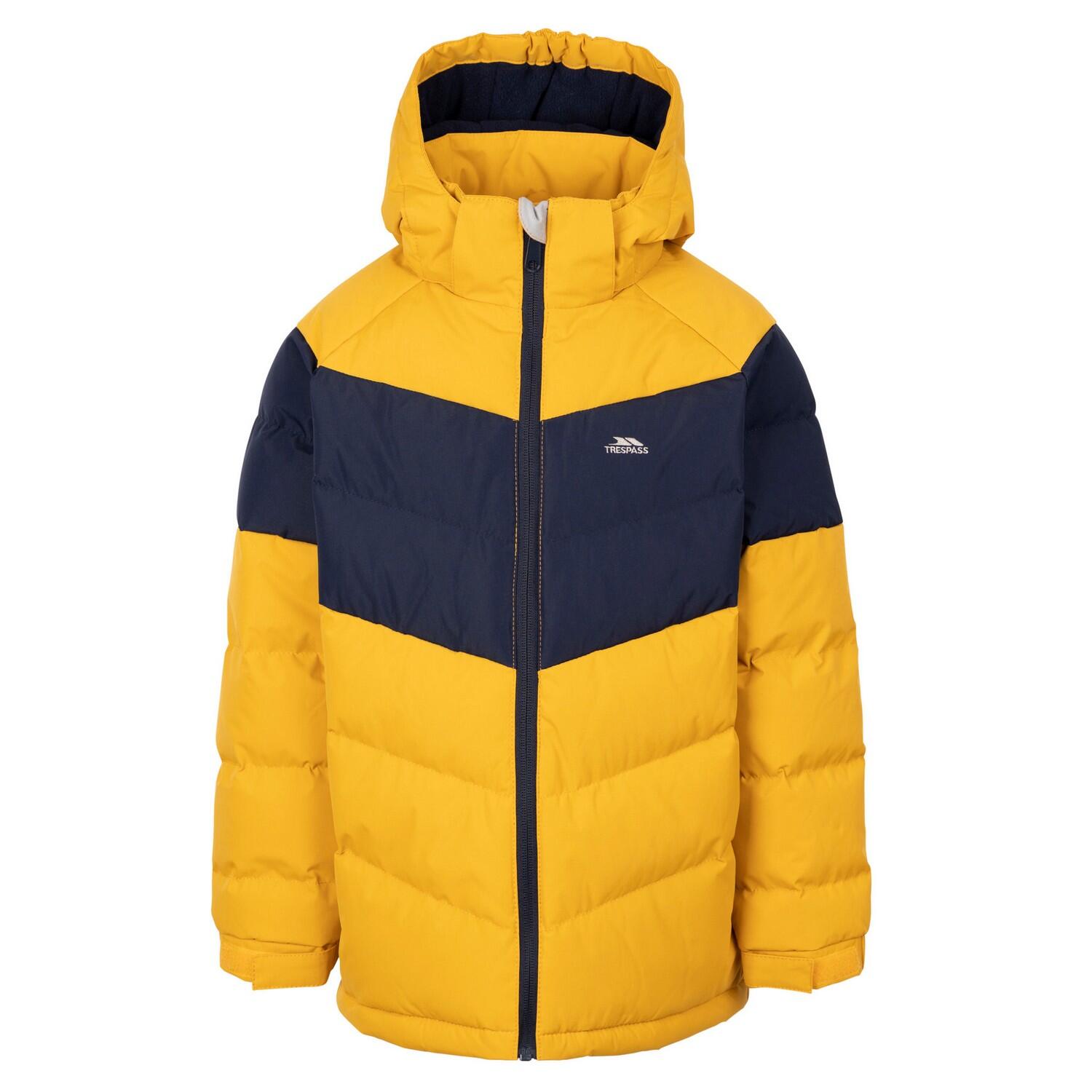 Children's ALDERY quilted jacket (Dark yellow)