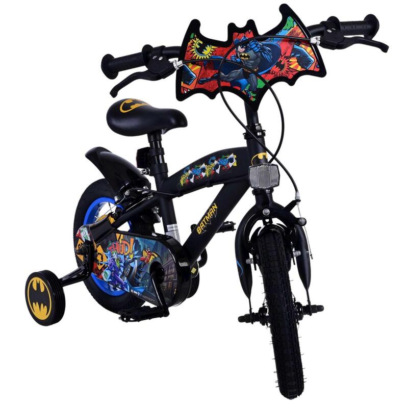 VOLARE BICYCLES Kinderfiets Batman 12 inch, zonder terugtraprem