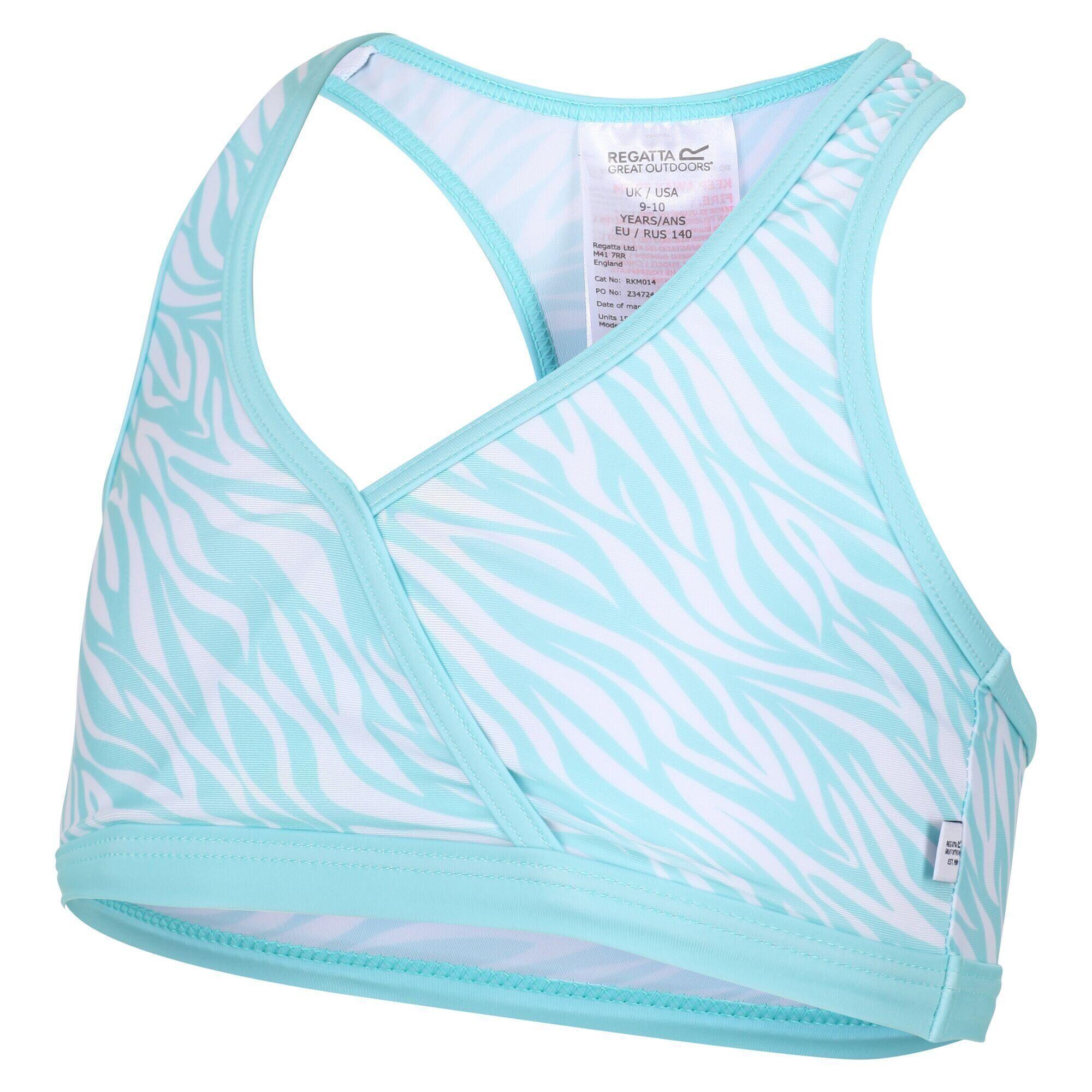 HOSANNA Girl's swimsuit top (Light blue)