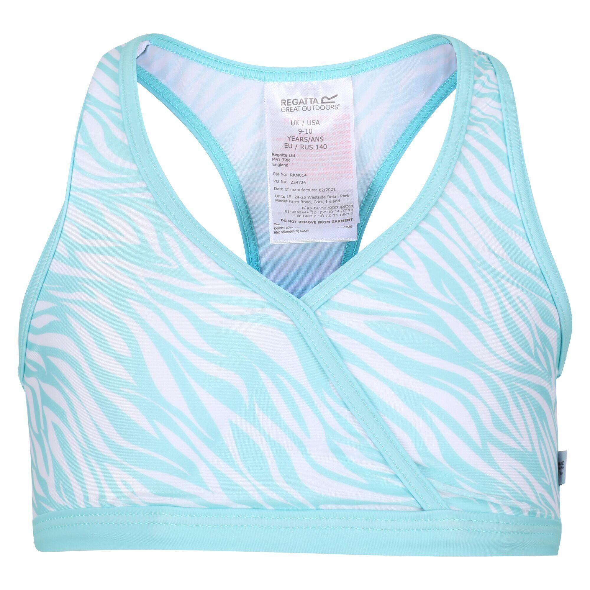 HOSANNA Girl's swimsuit top (Light blue)