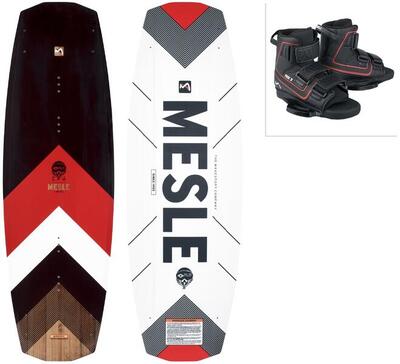 Wakeboard Set Pilot 138 cm mit Fuse Bindung Boot & Seilbahn Erwachsene